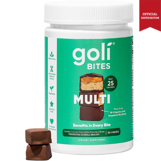 Goli Bites Multi Promotes Overall Health 30 Pieces