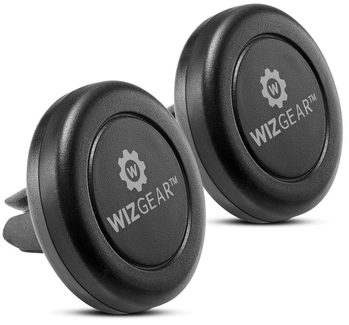 WizGear Magnetic Cart Mount in Any Vent, Universal (2 Pack with 4 Plates)