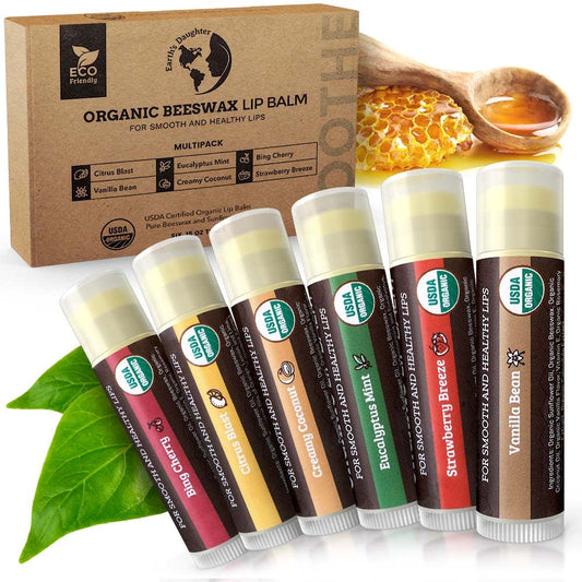 Earth's Daughter Organic Beeswax Lip Balm