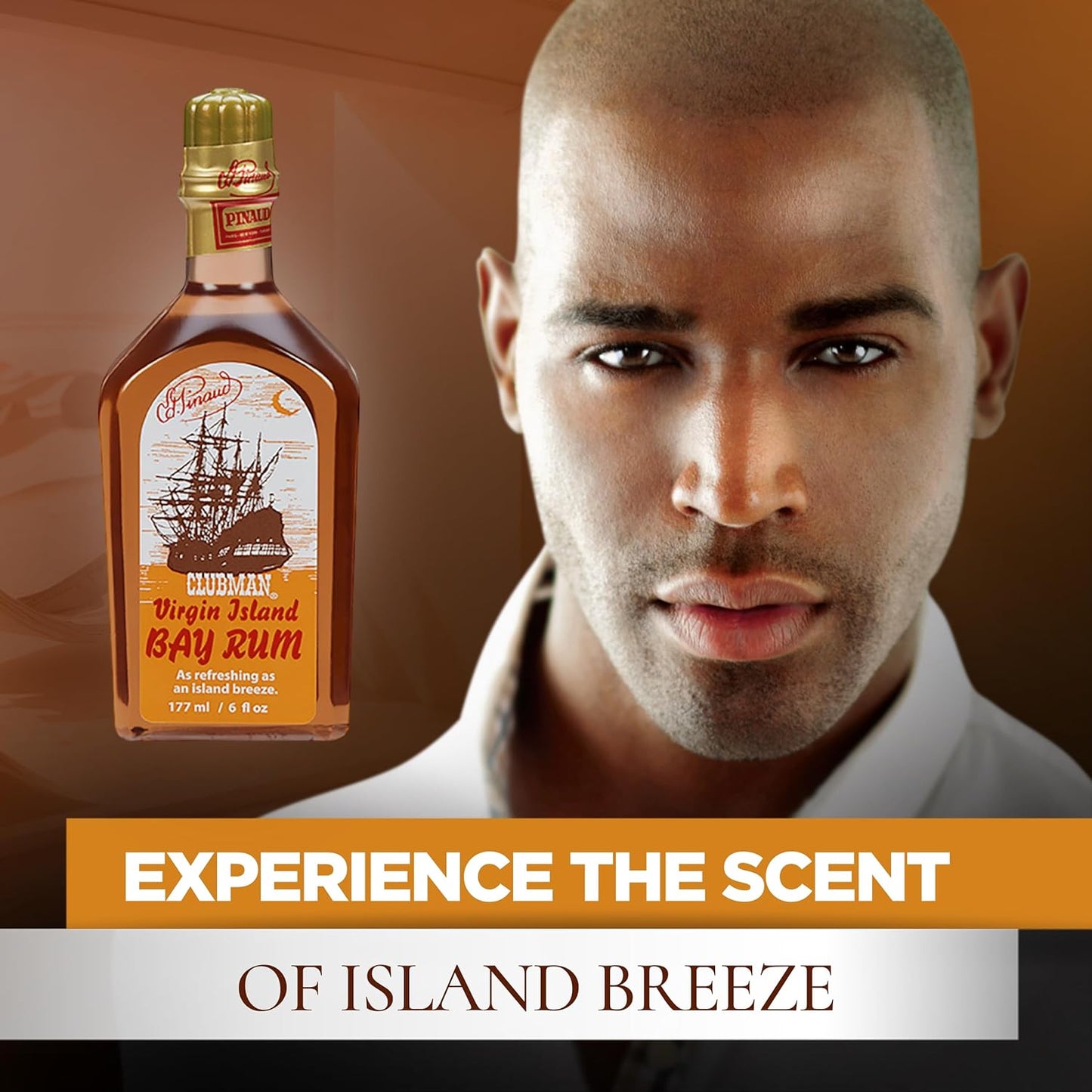 Clubman Virgin Island Bay Rum After Shave Splash 177ml / 6 fl oz