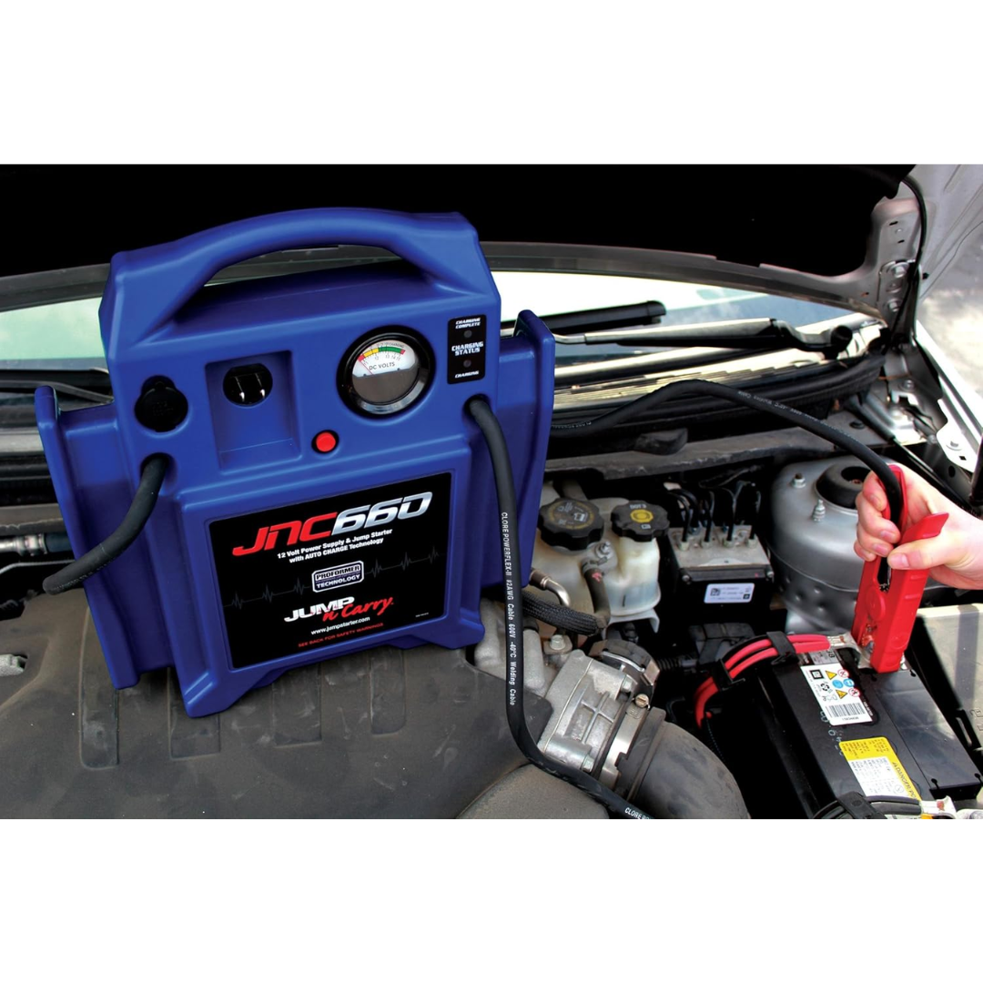 Clore Automotive JNC660 Jump n Carry 12 Volt Power Supply & Jump Starter, Blue