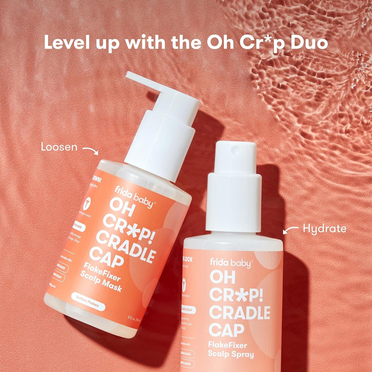 Frida Baby DermaFrida The FlakeFixer 3 Step Cradle Cap System