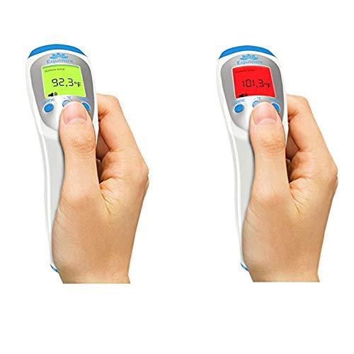 Equinox Digital Thermometer Non Contact Infrared Forehead - 3-Modes Body/Surface/Room Temperature Reading Device
