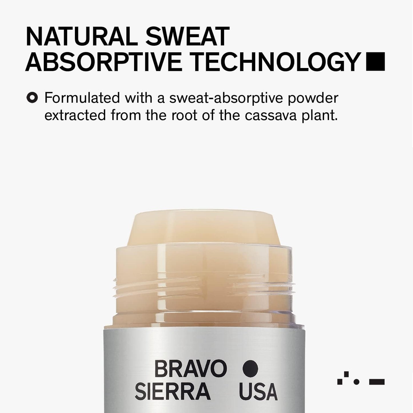 Bravo Sierra USA Citrus and Cedarwood Deodorant, 3.2 oz.