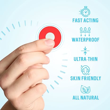 KeyConcepts Emergency Acne Patches Invisibly Cover Blemishes Heals Quickly 120 Counts