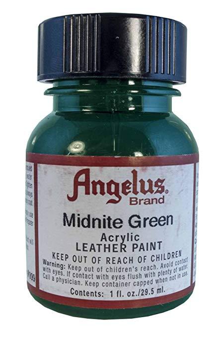 Angelus Acrylic Leather Paint (Midnite Green)