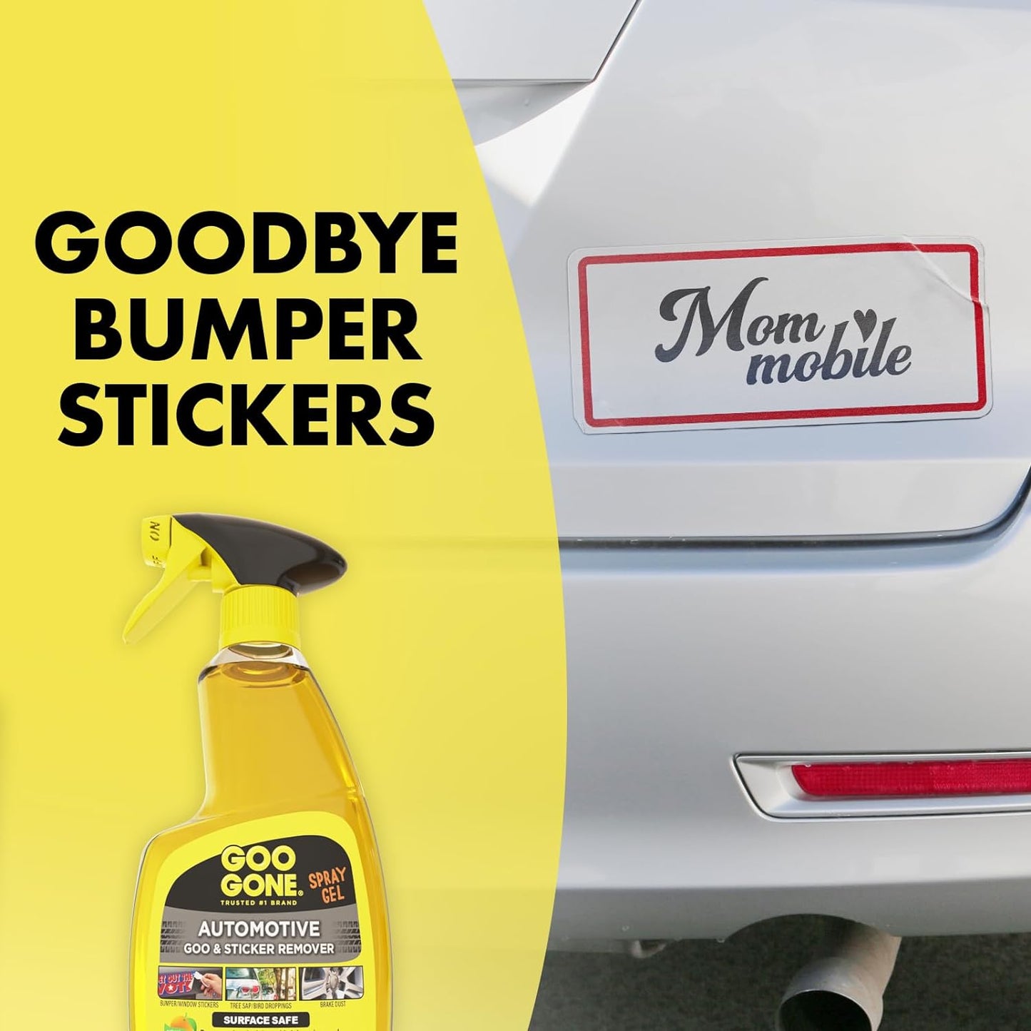 Goo Gone Automotive Goo & Sticker Remover Surface Safe 24 fl oz / 710ml