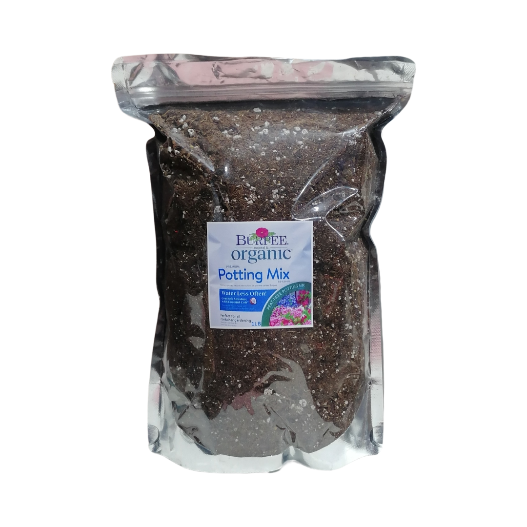 Trial Size Burpee Natural & Organic Premium Potting Mix, 1 lb