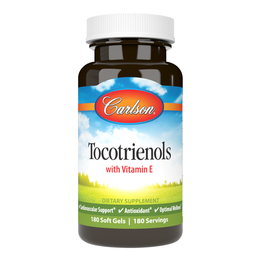 Carlson Tocotrienols with Vitamin E Cardiovascular Support, Antioxidant & Optimal Wellness