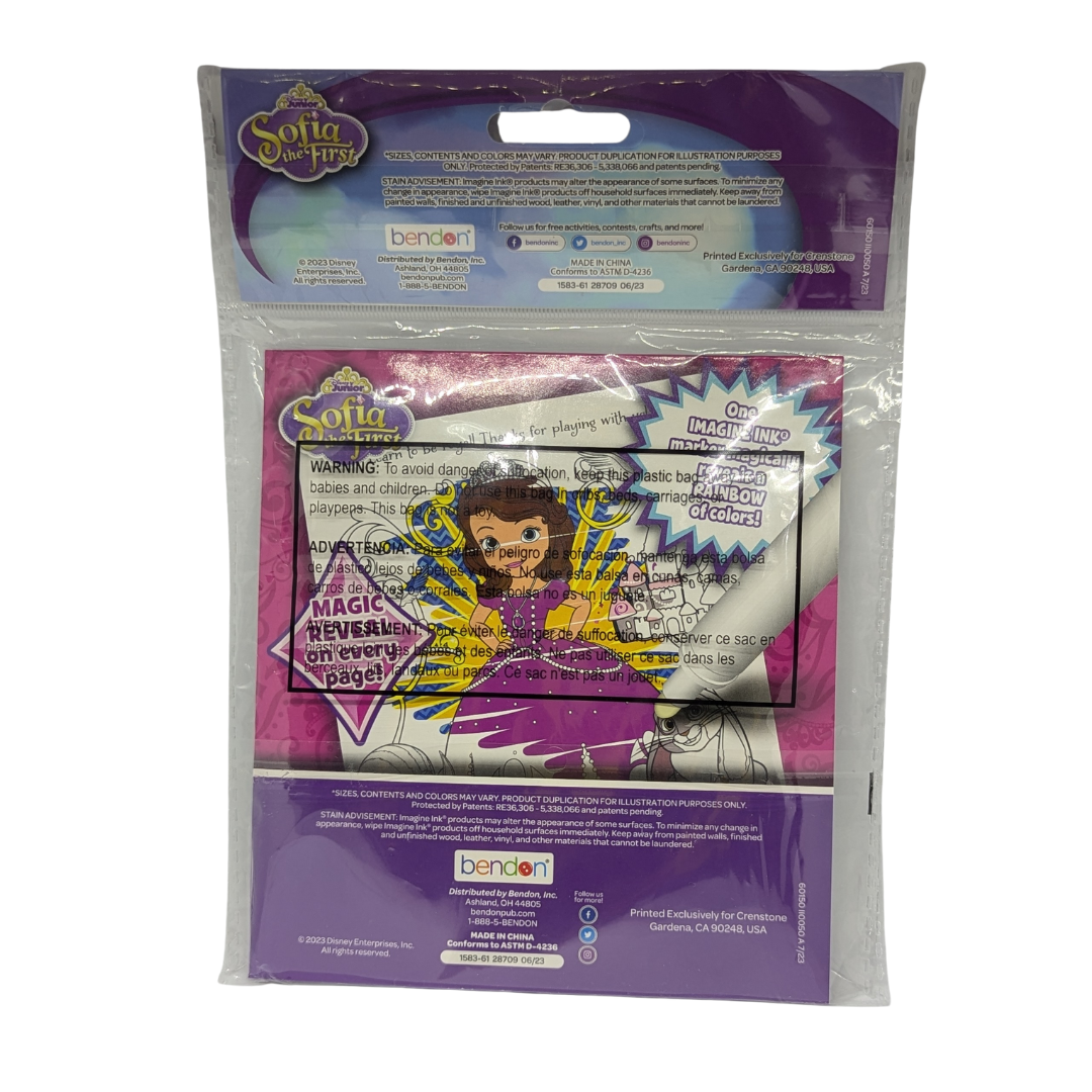 Sofia The First Imagine Ink Magic Pictures Activity Book