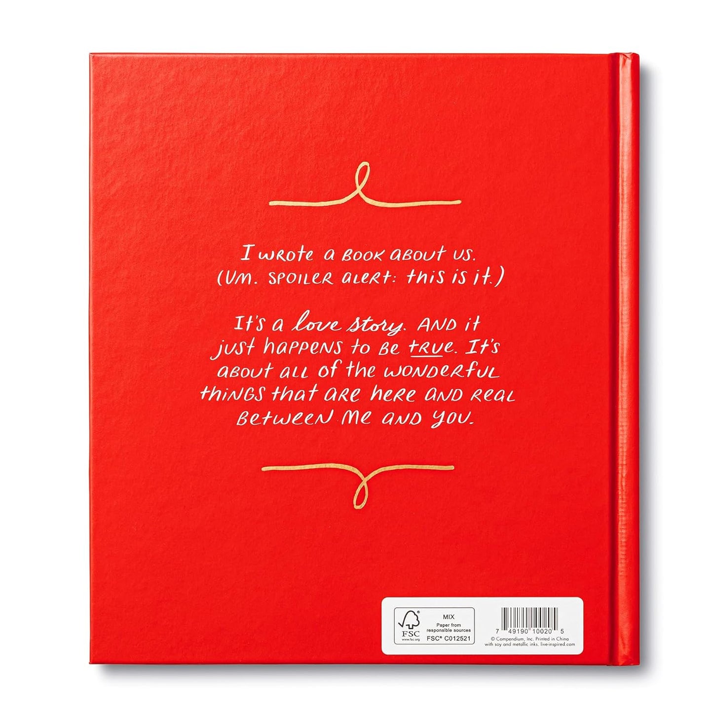 I Wrote A Book About Us Book, Hardcover, 1 Count