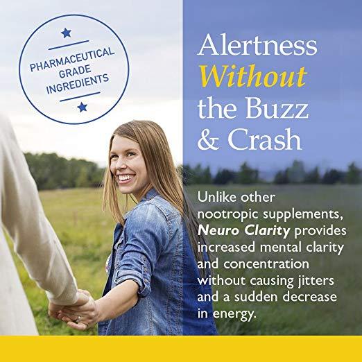 Nutrition Essentials Neuro Clarity, Support Focus, Memory and Brain Clarity, 60 Capsules