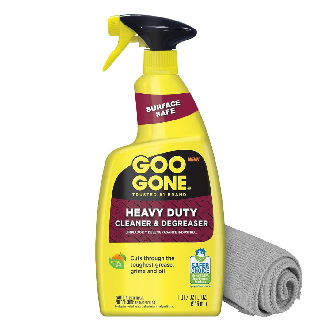 Goo Gone Heavy Duty Cleaner & Degreaser Citrus Cleaning Power 32 fl oz / 946ml