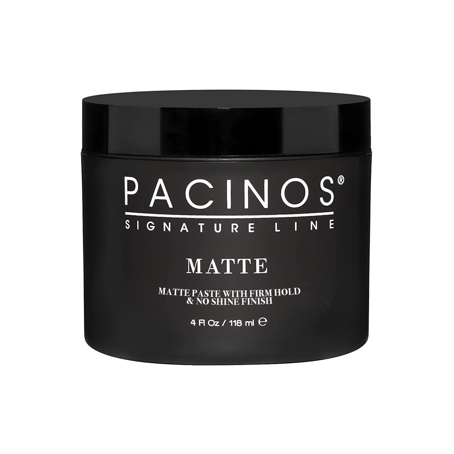 Pacinos Signature Line Matte Paste wtih Firm Hold & No Shine Finish 4 fl oz / 118ml