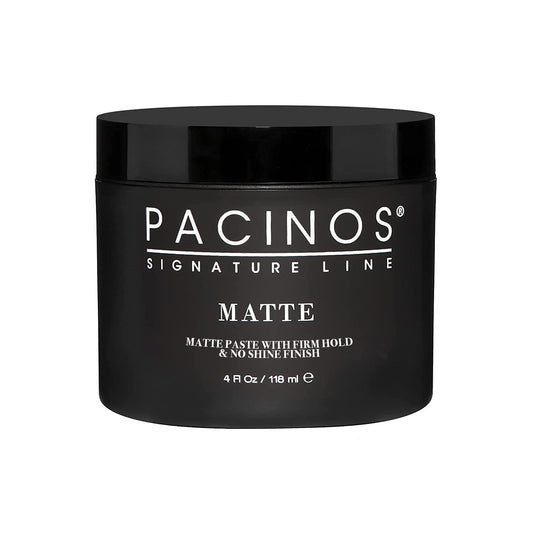 Pacinos Signature Line Matte Paste wtih Firm Hold & No Shine Finish 4 fl oz / 118ml