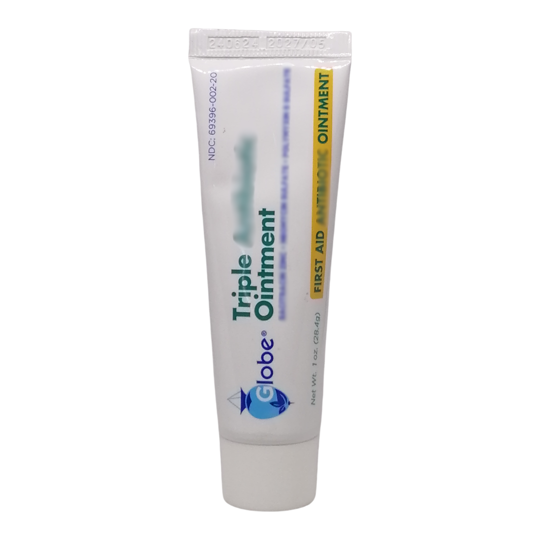 Globe Triple Antibiotic First Aid Ointment, 1 oz / 28.4 g