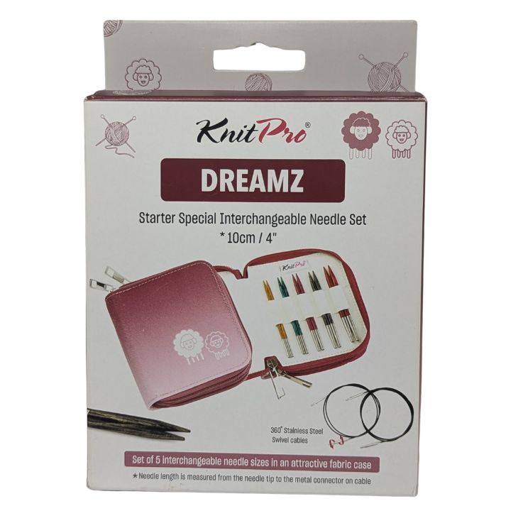 KnitPro Dreamz Starter Special Interchangeable Needle Set, 10 cm - (200636)
