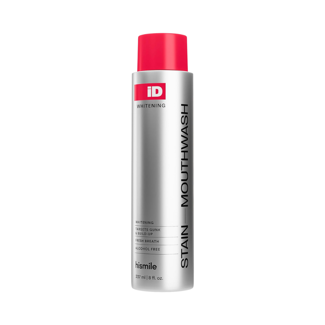 Hismile iD Whitening Stain Mouthwash, 237 ml / 8 oz
