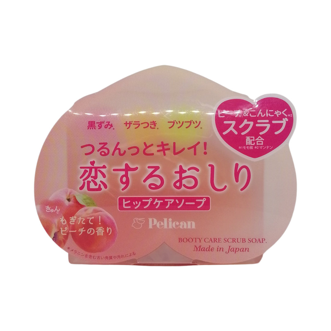 Pelican Booty Care Scrub Peach Soap, 80 g