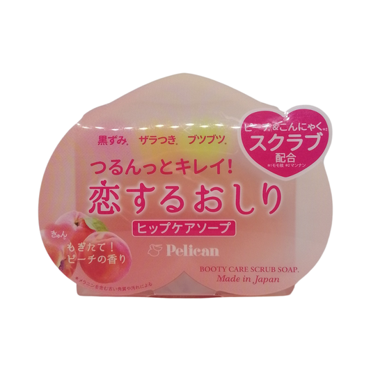 Pelican Booty Care Scrub Peach Soap, 80 g