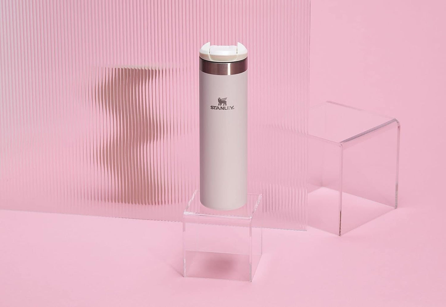 Stanley AeroLight Transit Bottle, Rose Quartz Glimmer 20 OZ