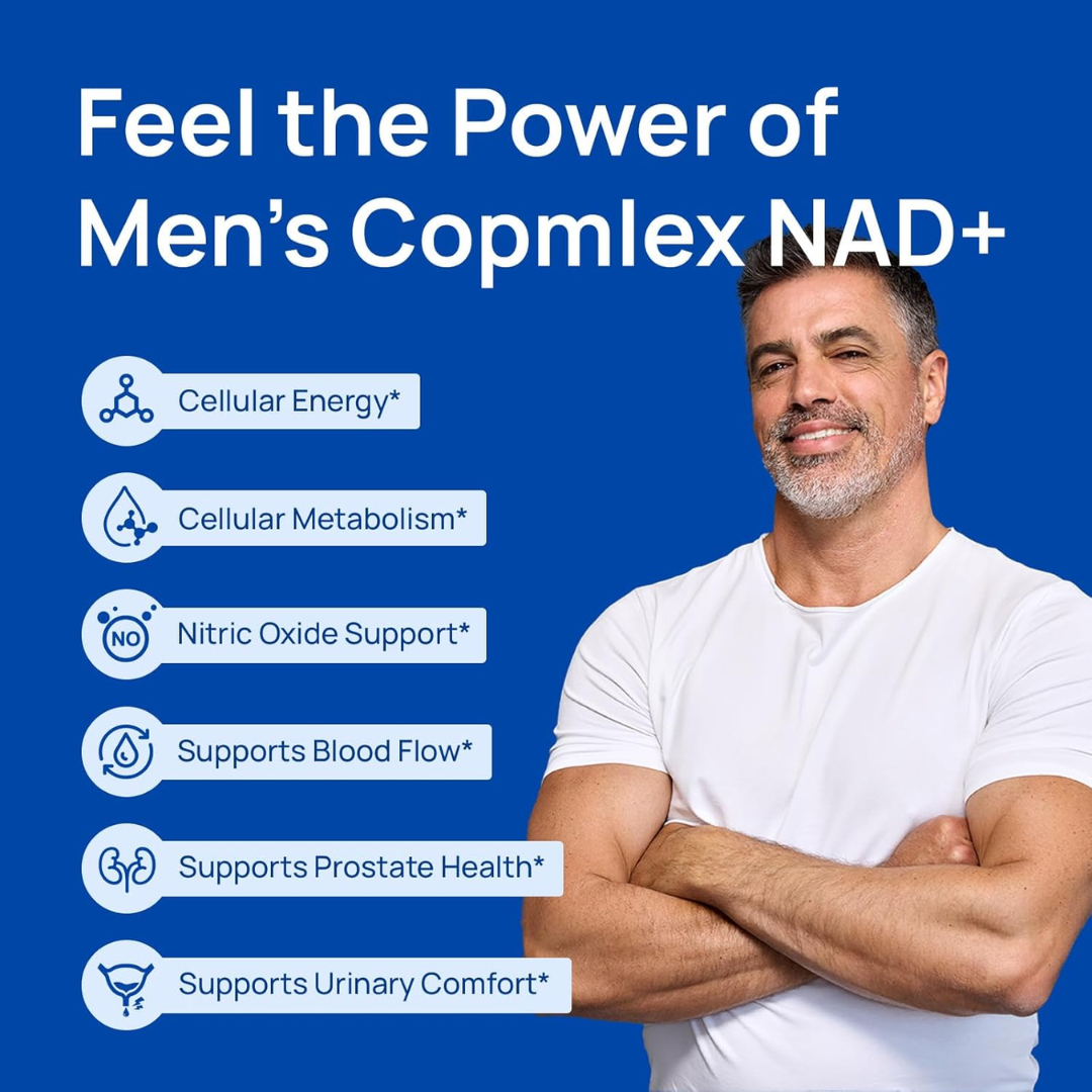 Selerb NAD+ Men's Complex 1,000 mg, 60 Capsules