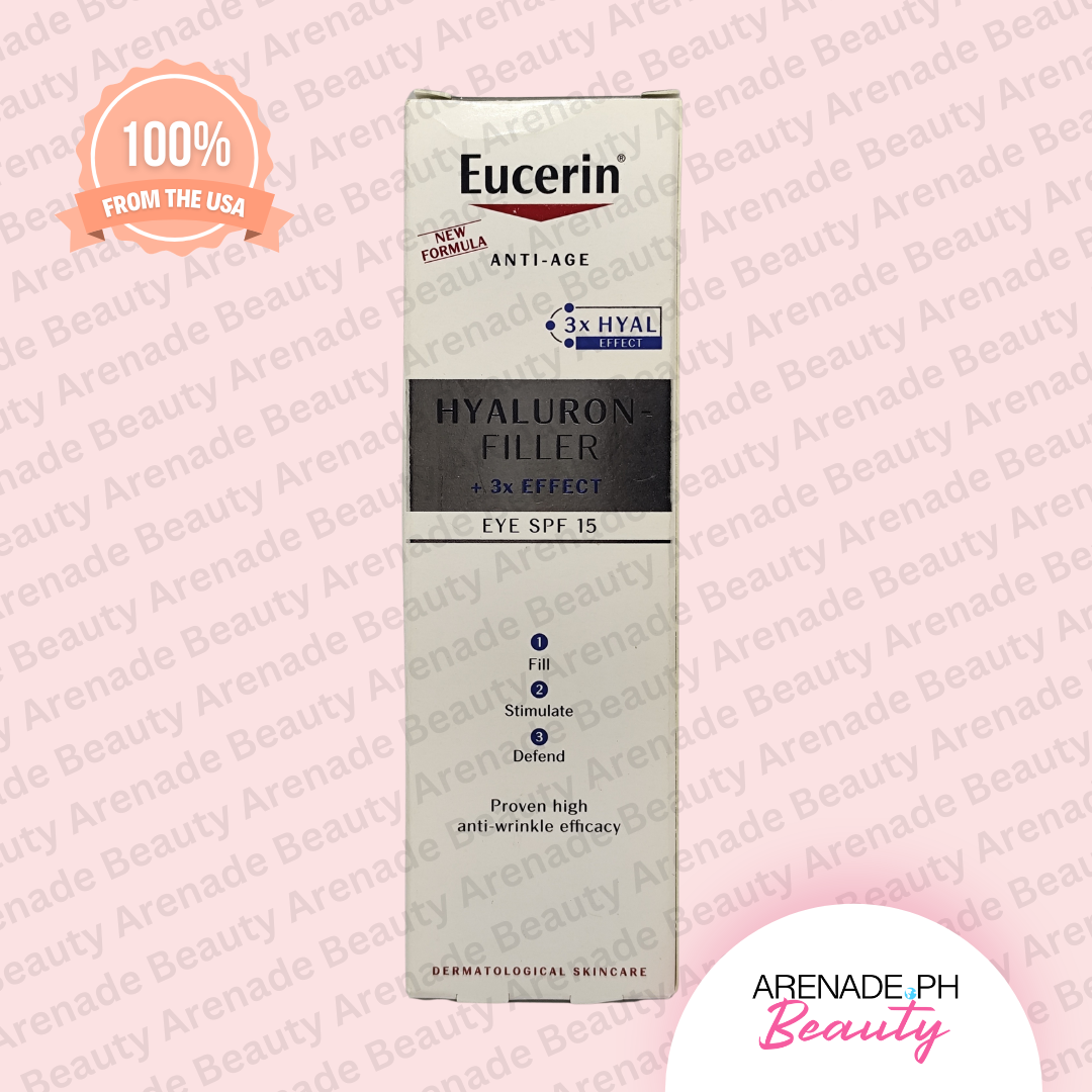 Eucerin Hyaluron-Filler + 3x Effect Eye Cream SPF 15, 15 ml