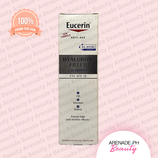 Eucerin Hyaluron-Filler + 3x Effect Eye Cream SPF 15, 15 ml