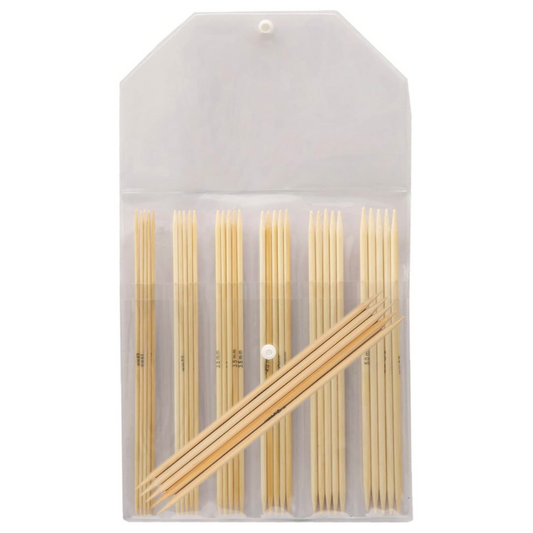 KnitPro Bamboo Double Pointed 20 cm Socks Needle 1 Set (22545)