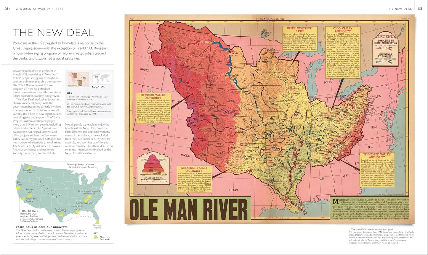 Smithsonian History of North America Map by Map