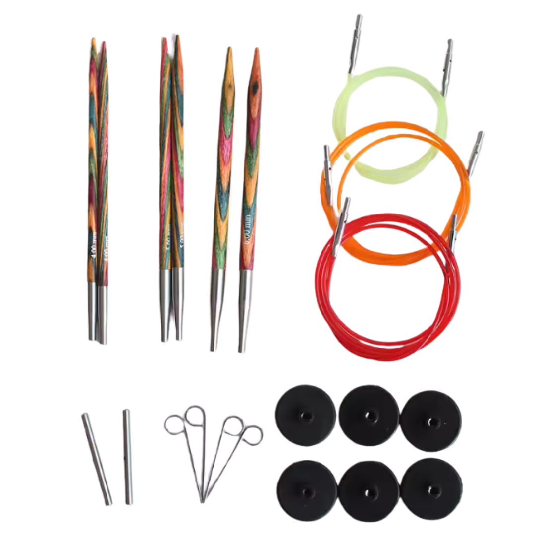 Knitpro Symfonie Wood Interchangeable Starter Set (20604)