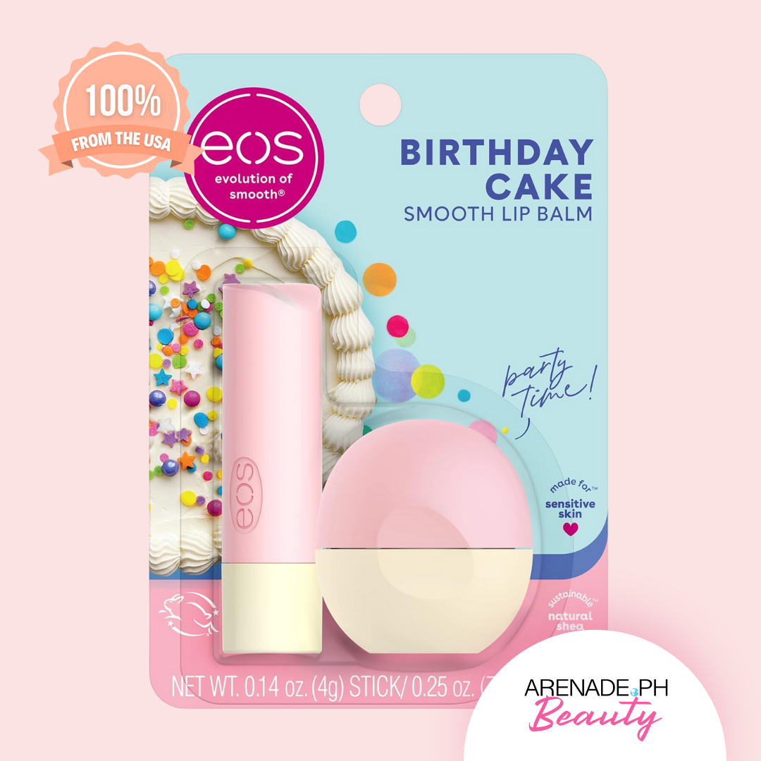 EOS Birthday Cake Smooth Lip Balm Natural Shea - 7g / 0.25 oz