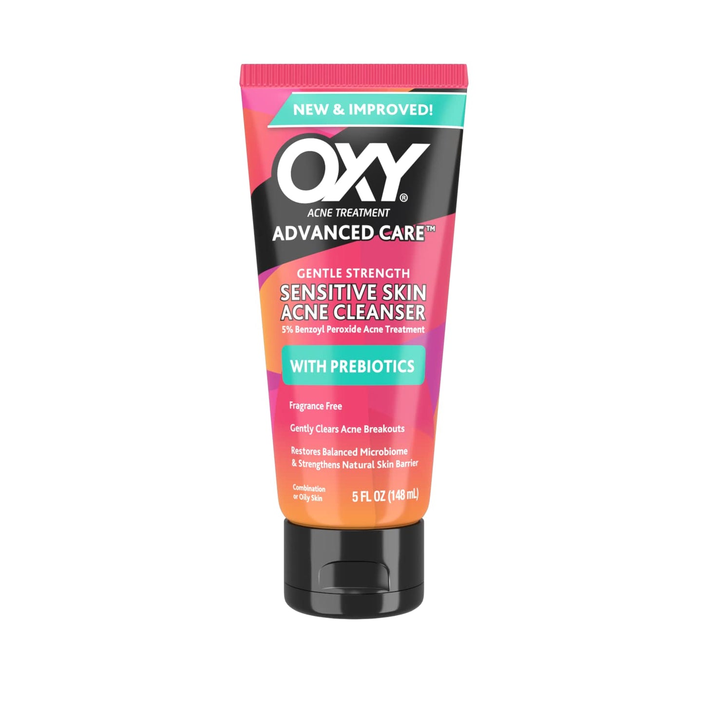 Oxy Advanced Care Acne Cleanser With Prebiotics