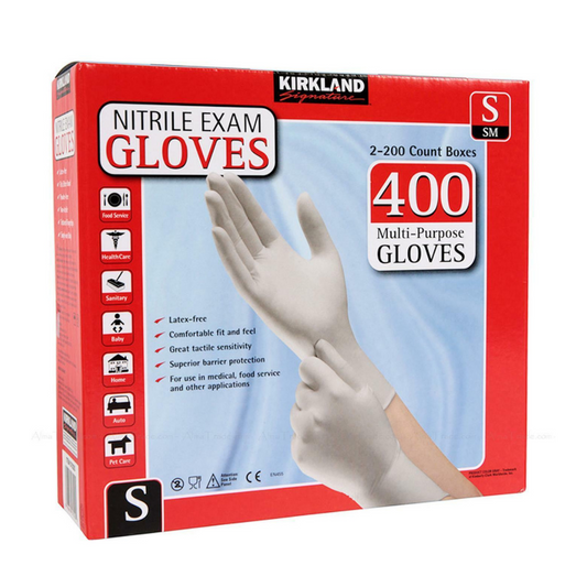Kirkland Signature Nitrile Exam Gloves 400 Multipurpose Gloves