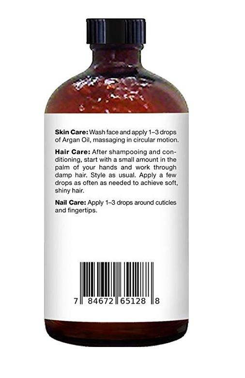 Majestic Pure Moroccan Argan Oil, 100% Pure and Natural 118ml