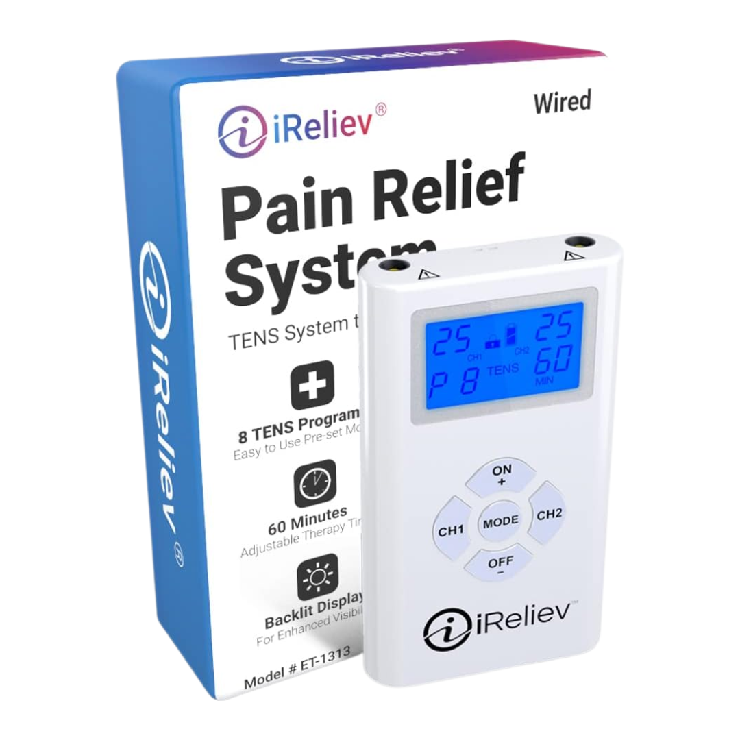 iReliev Wired Tens Relief System, ET-1313
