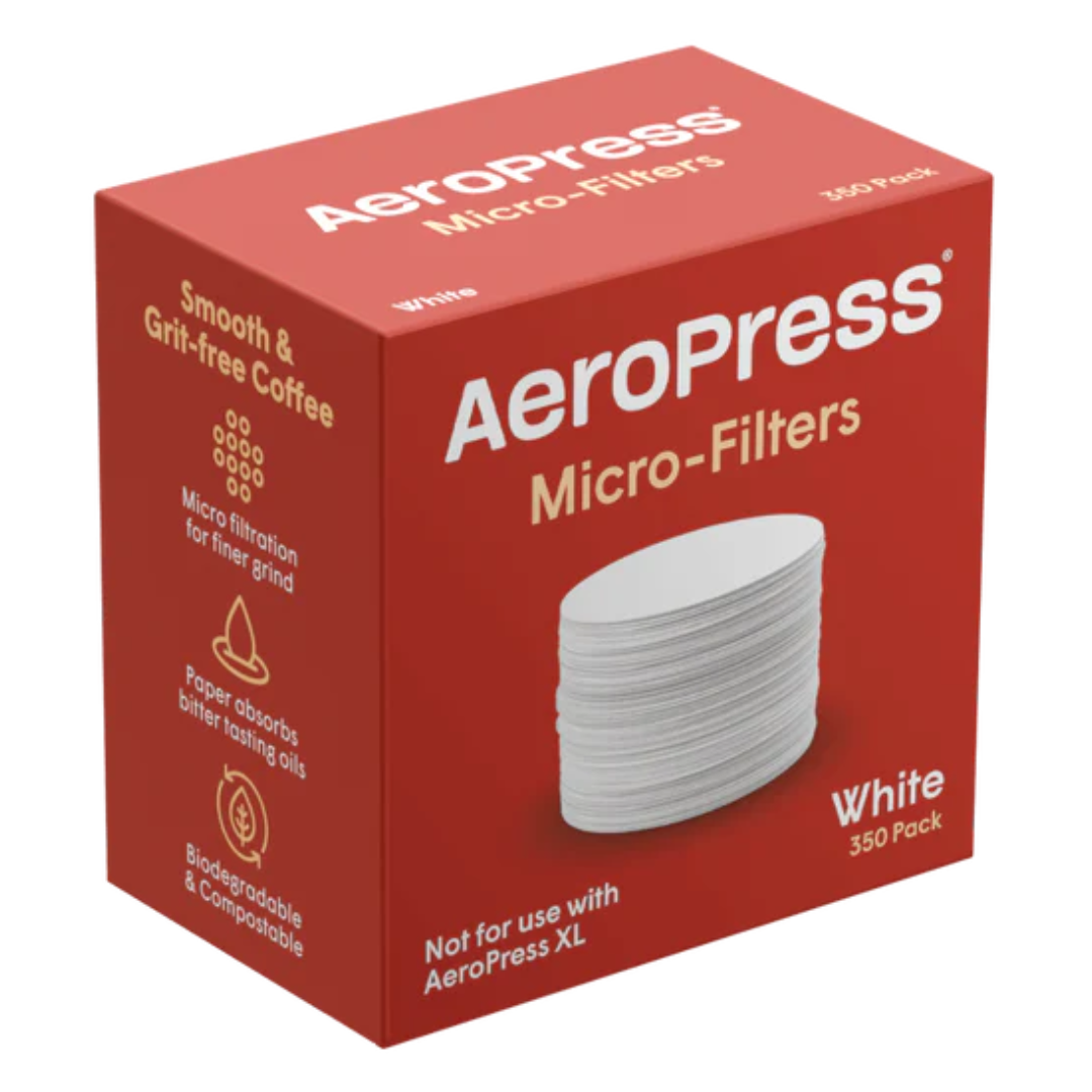 AeroPress Coffee Micro-Filters White, 350 Pack