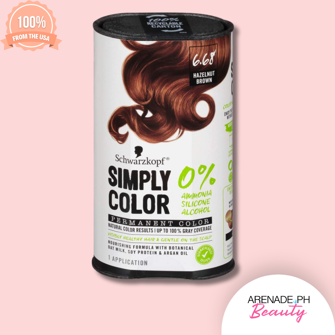 Schwarzkopf Simply Permanent Color with 0% Ammonia Silicone Control
