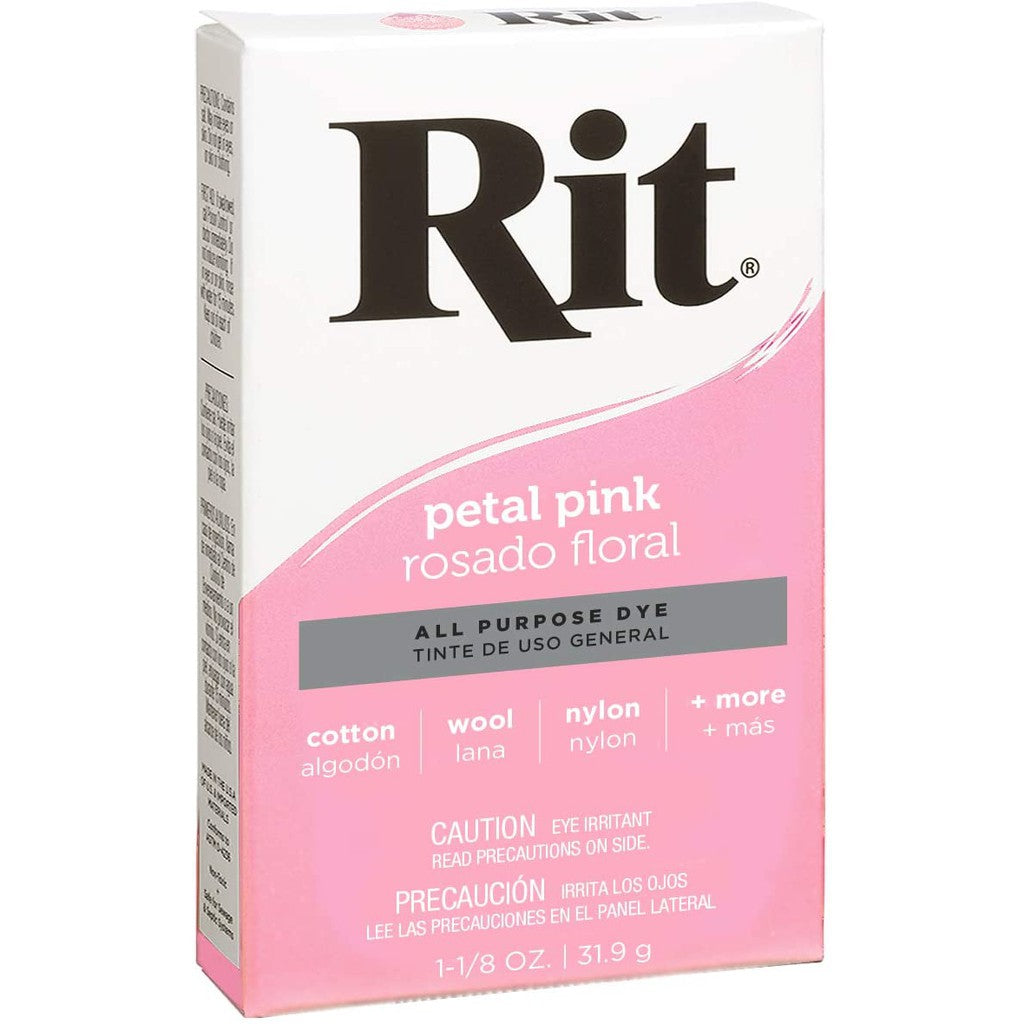 Rit All-Purpose Powder Dye, Petal Pink 31.9 g