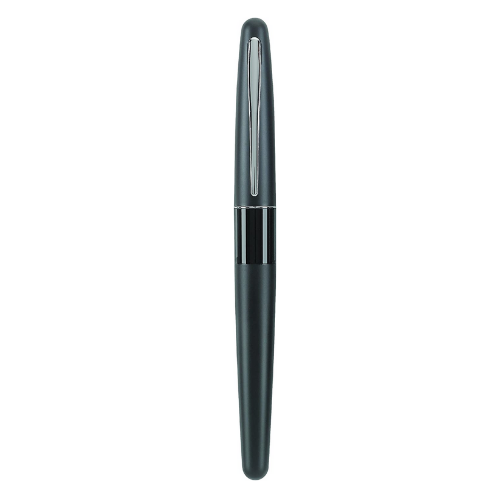PILOT Metropolitan Collection Gel Roller Pen, Black Barrel, Classic Design, Fine Point, Black Ink (91207)