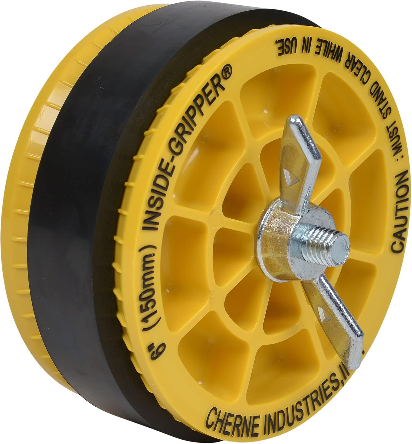 Cherne Mechanical Test Plug Inside Of Pipe Gripper, 6 inch (150mm) 270253