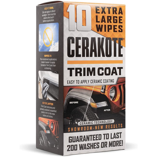 CERAKOTE Ceramic Trim Coat Easy to Apply Ceramic Coating, 1 Vehicle Kit