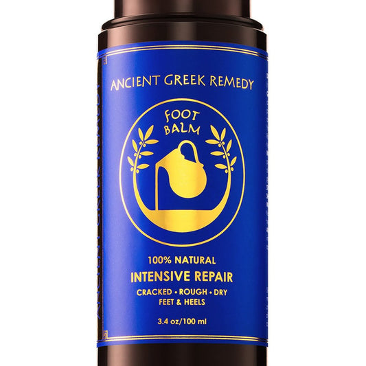 Ancient Greek Remedy Organic Foot Cream Callus Remover for Itchy Feet Repair 3.4oz/100ml