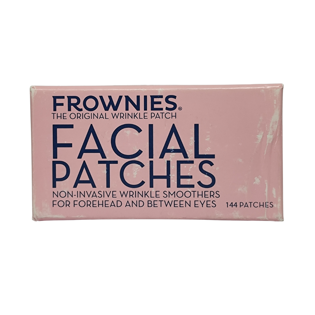 Frownies Facial Patches Non Invasive Wrinkle Smoothers for Forehead & Between Eyes, 144 Patches