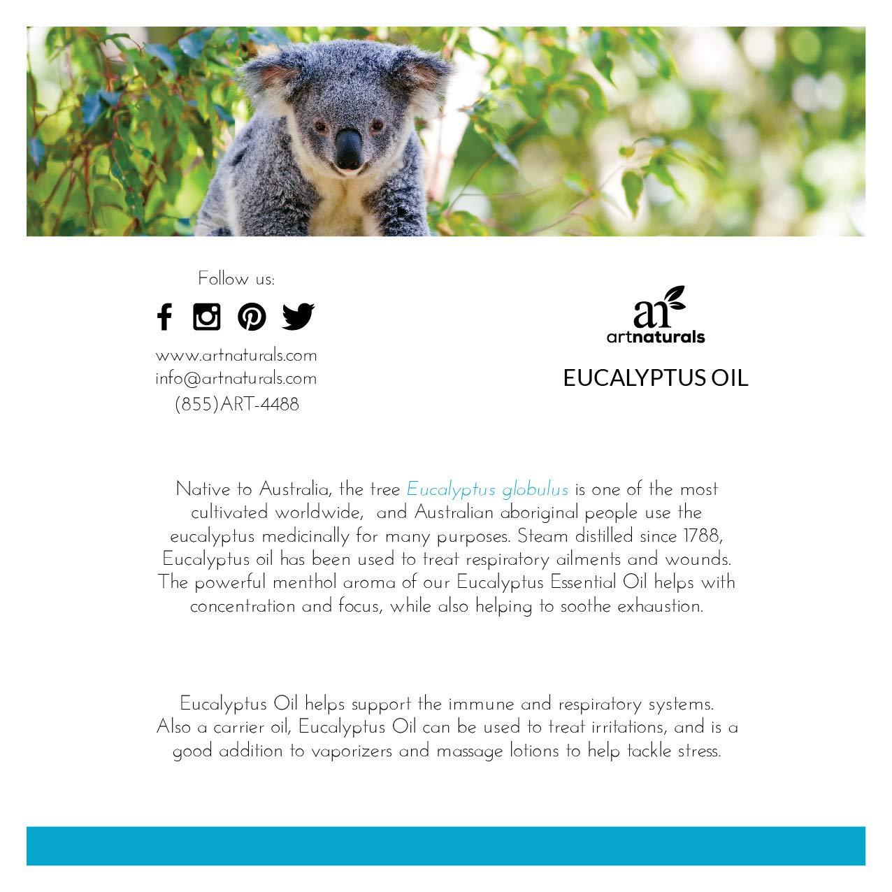 ArtNaturals Eucalyptus Essential Oil with Dropper 4 fl.oz