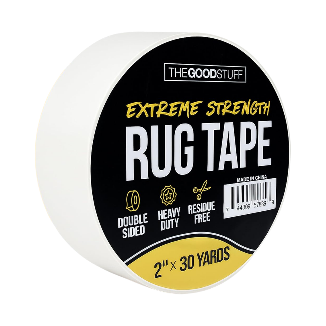 The Good Stuff Extreme Strength Rug Tape, 2" x 30 Yards