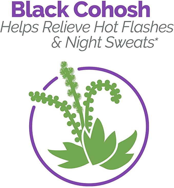 Estroven Menopause Relief + Mood Once-Daily Supplement, 30 Caplets PACKAGING MAY VARY