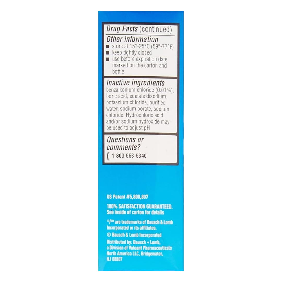 EXPIRY 04/2025 Bausch & Lomb Advanced Eye Relief Dry Eye Lubricant Eye Drops, 30 ml