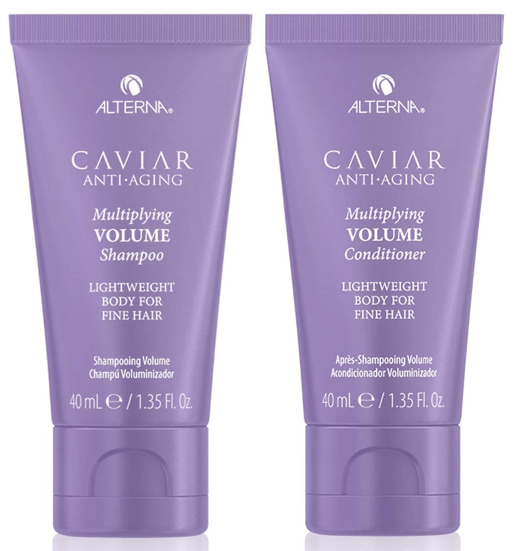 Alterna Caviar Anti Aging Multiplying Volume Shampoo and Conditioner Set 40mL / 1.35 fL oz