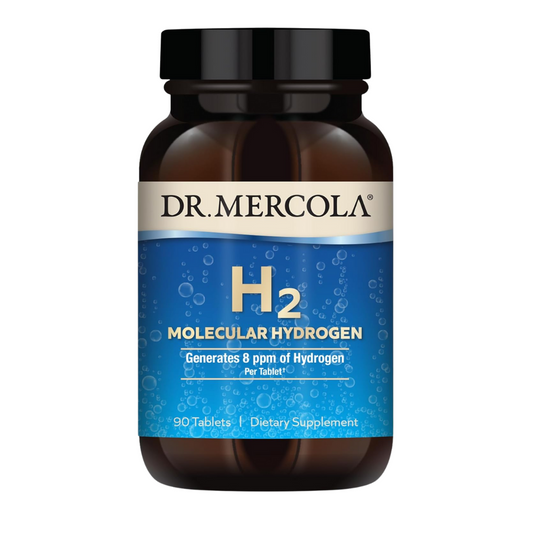 Dr. Mercola H2 Molecular Hydrogen Dietary Supplement, 90 Tablets